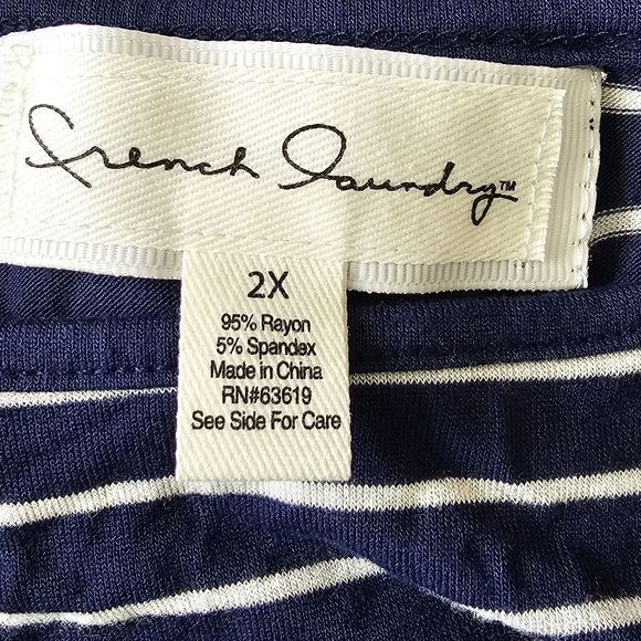 French Laundry 2X blouse - Picture 4 of 4